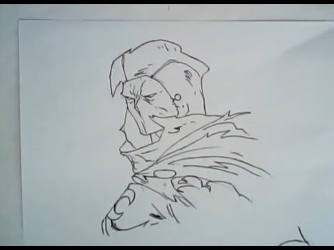 480x360 How To Draw Faces - Moon Knight Drawing