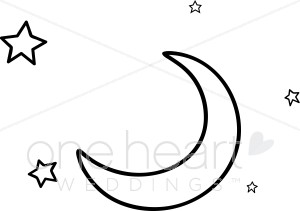 300x211 Crescent Vector Line Transparent Png Clipart Free Download - Moon Line Drawing