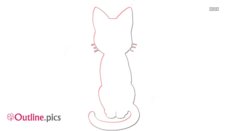 934x534 Sailor Moon Cat Drawing Free Outline Pics - Moon Outline Drawing