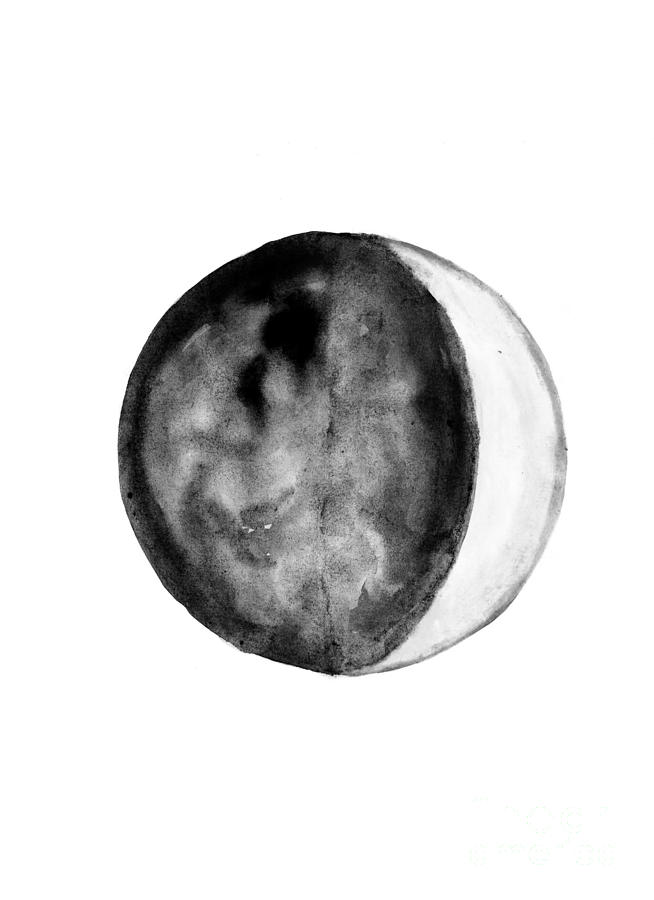 Moon Phases Drawing at PaintingValley.com | Explore collection of Moon