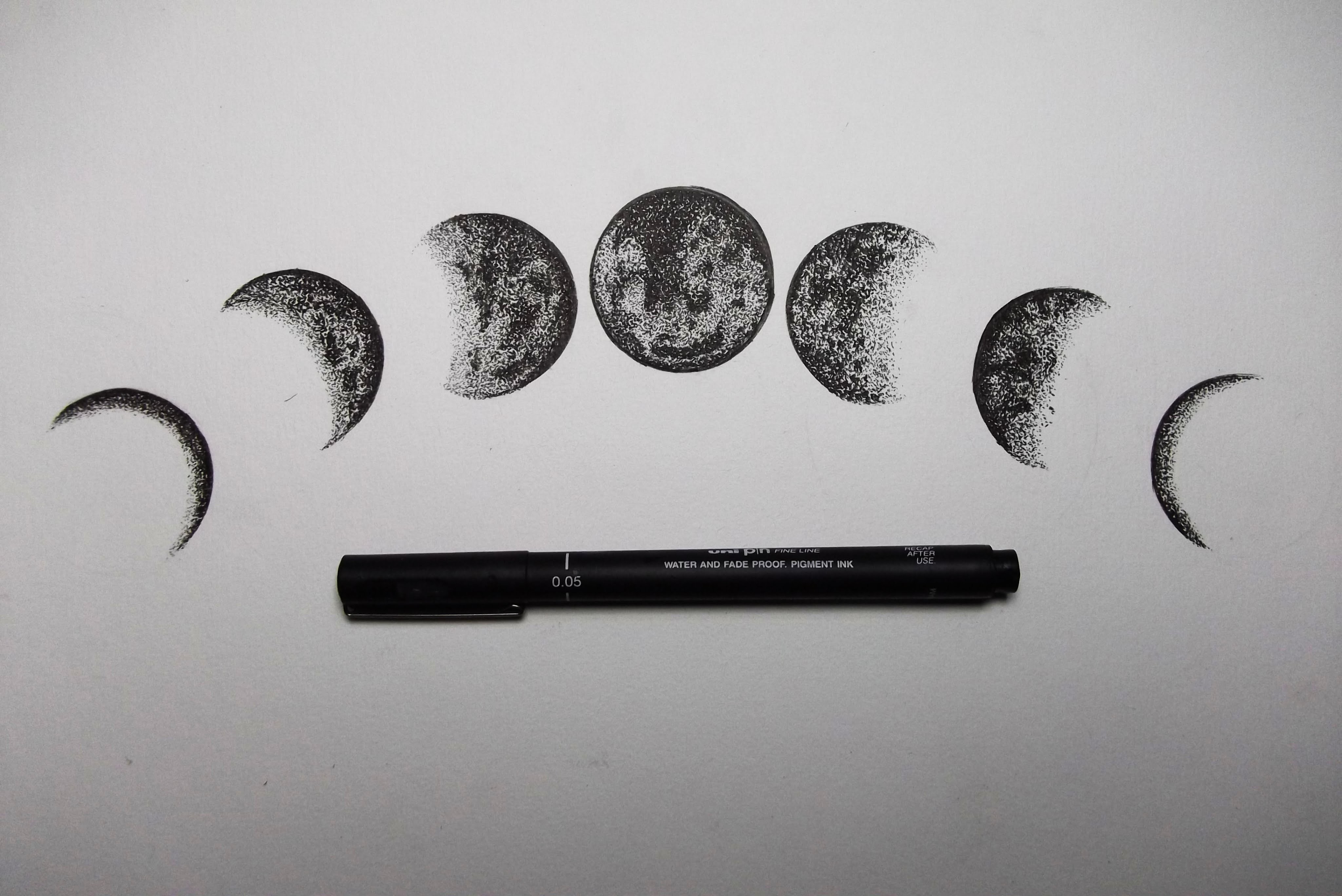 Moon Phases Drawing Tumblr At Paintingvalley Com Explore