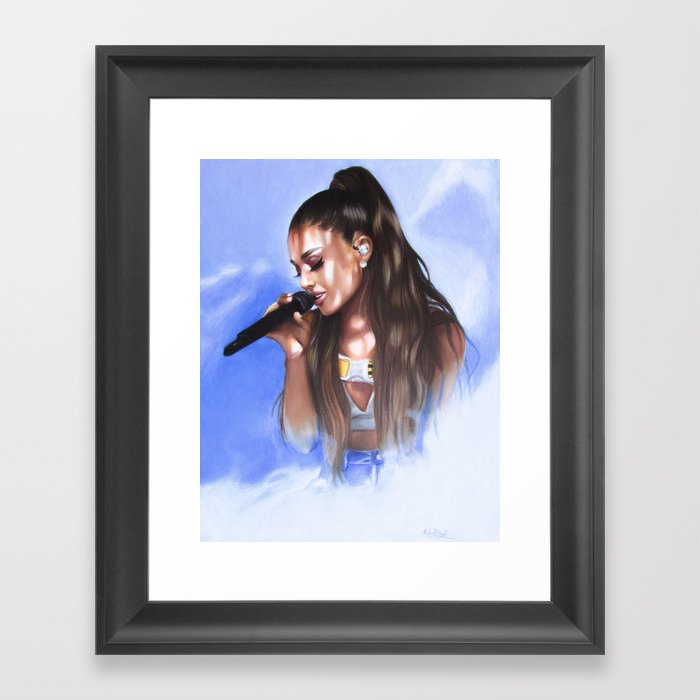 700x700 Moonlight Drawing Framed Art Print - Moonlight Drawing