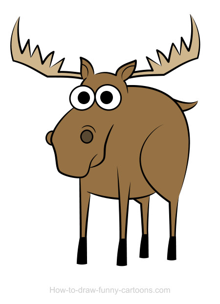 450x622 Moose Drawings - Moose Drawing