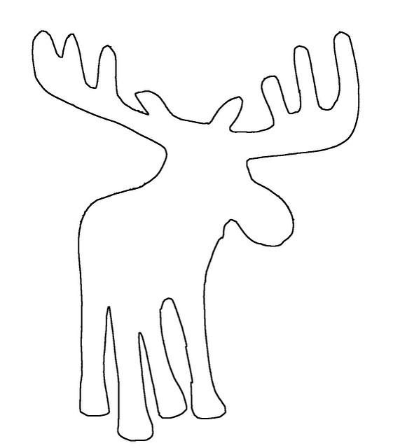 Moose Drawing For Kids at PaintingValley.com | Explore collection of ...