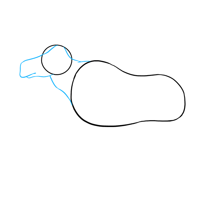 680x678 How To Draw A Moose - Moose Drawing Step By Step