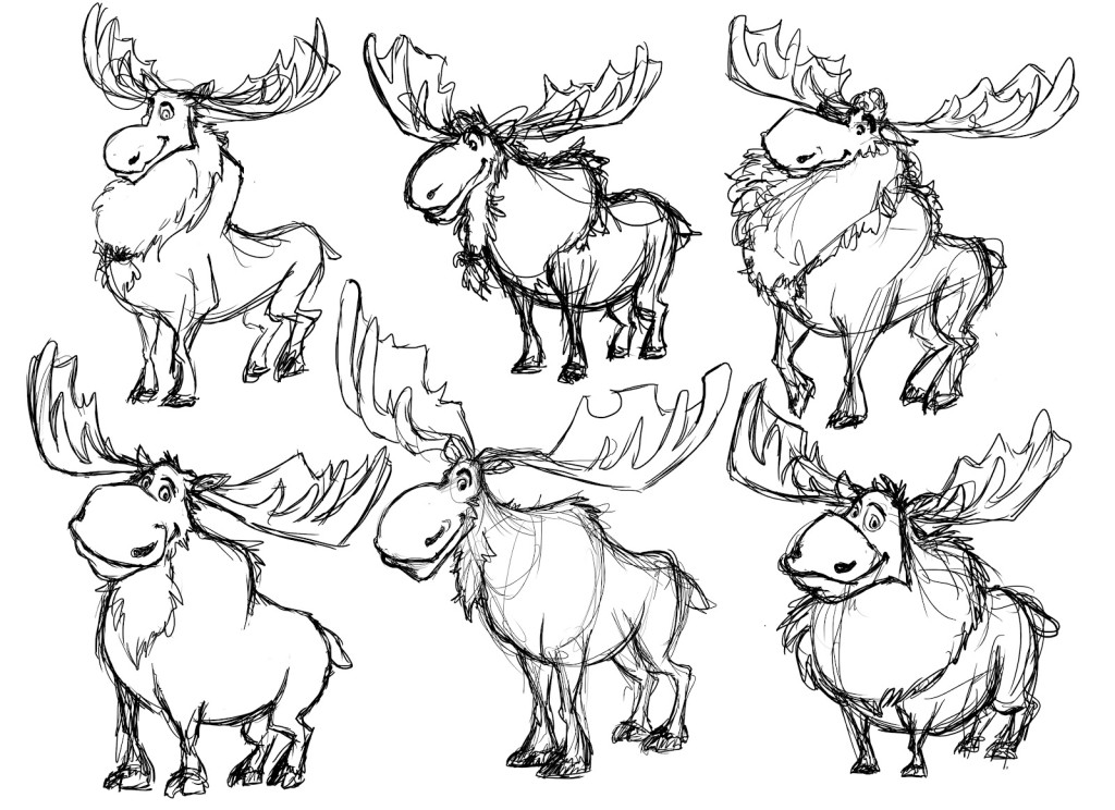 Moose Line Drawing at Explore collection of Moose