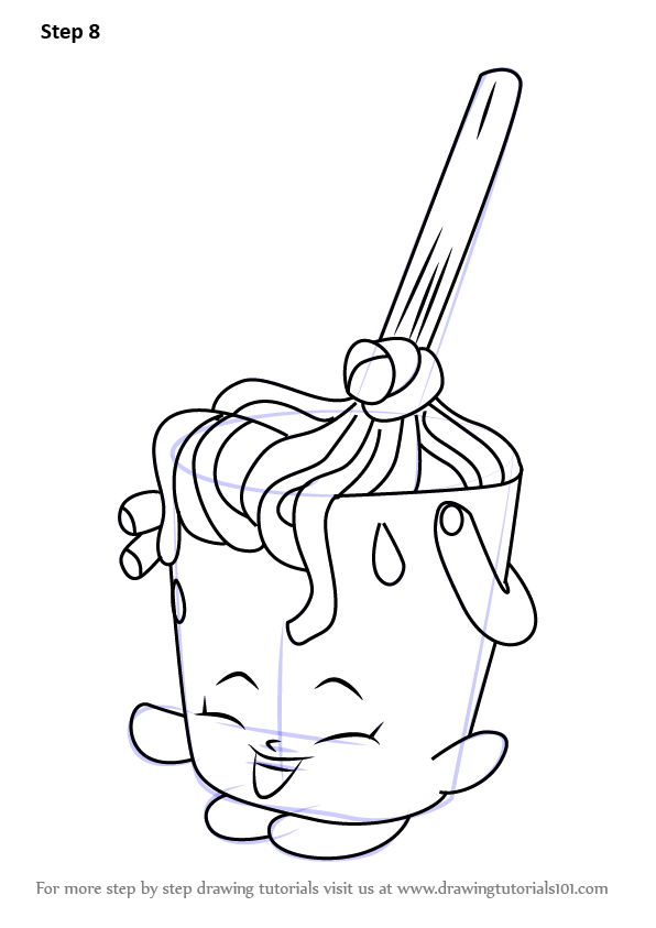 596x843 learn how to draw molly mops from shopkins - Mop Drawing