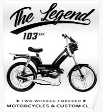 210x230 moped drawing posters redbubble - Moped Drawing