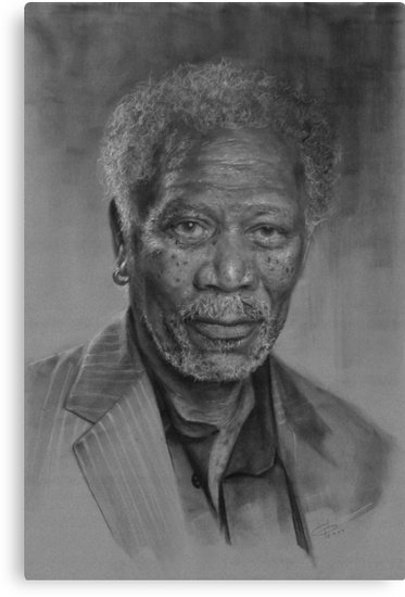 Morgan Freeman Drawing at PaintingValley.com | Explore collection of ...