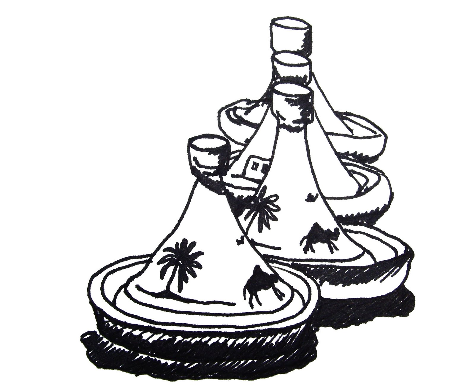 1600x1317 Morocco Single, Full Payment - Morocco Drawing