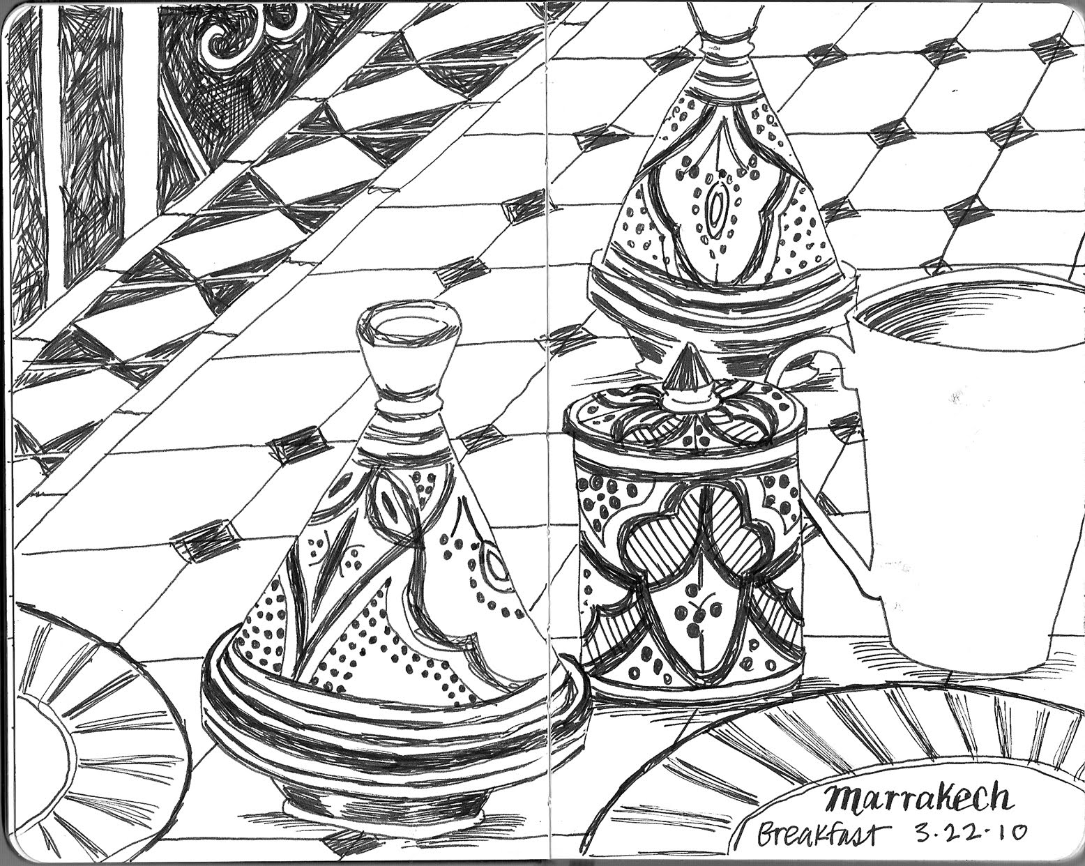Morocco Drawing at Explore collection of Morocco