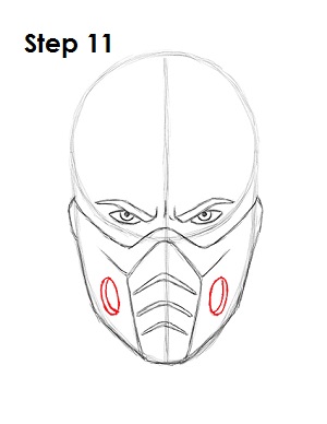 300x388 how to draw sub zero - Mortal Kombat Drawings