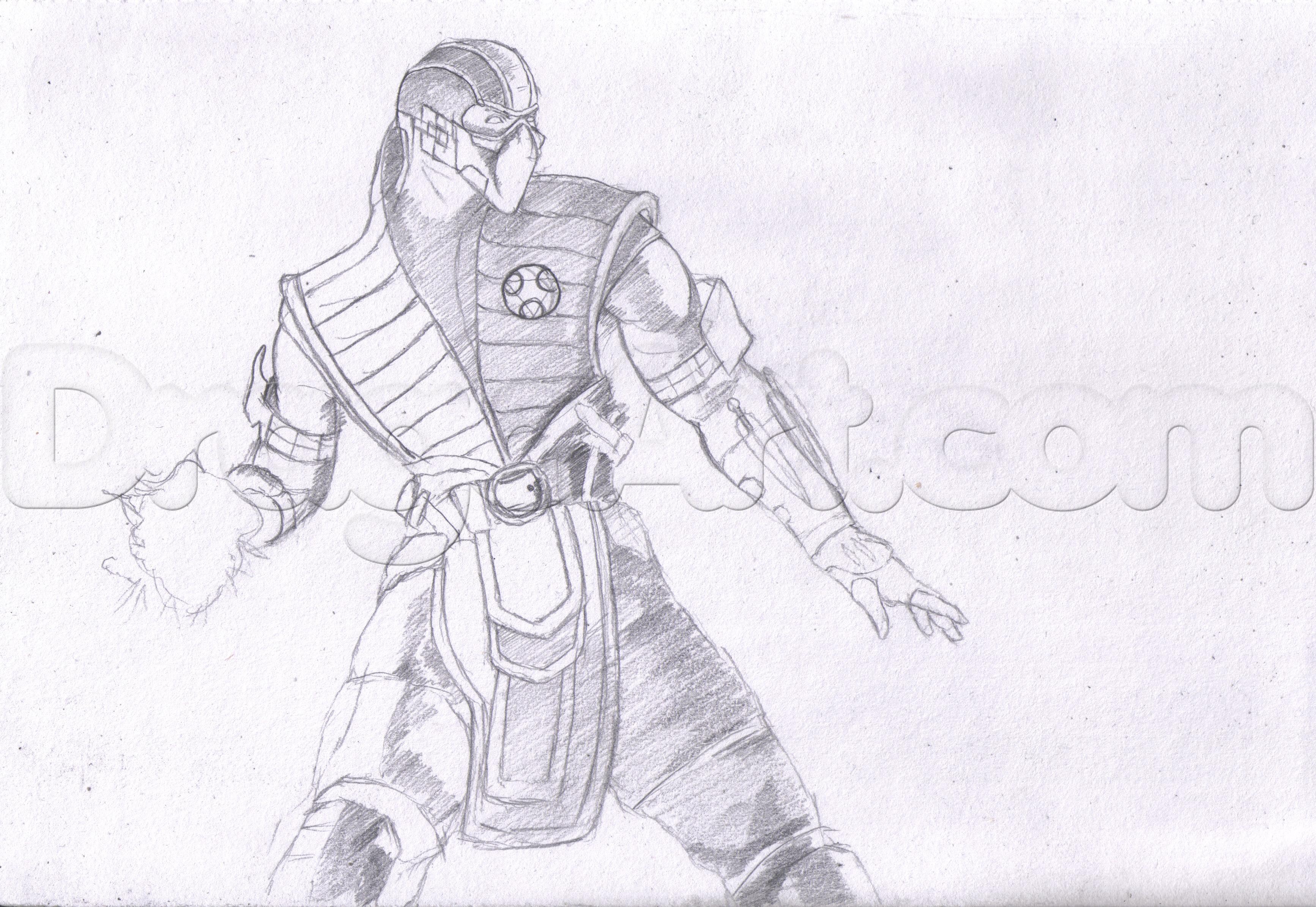 Mortal Kombat Drawings at PaintingValley.com | Explore collection of