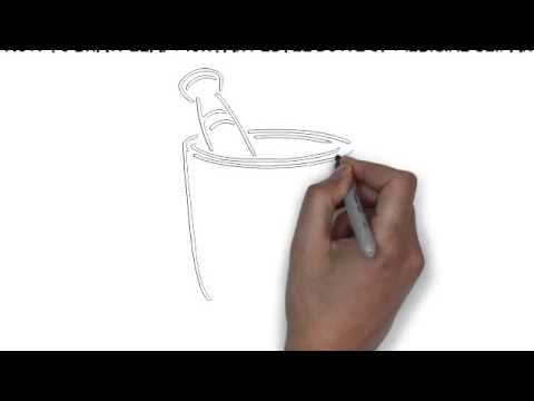 480x360 How To Draw Leaf Mortar Pestle Bowl Of Medicine Clipart - Mortar And Pestle Drawing