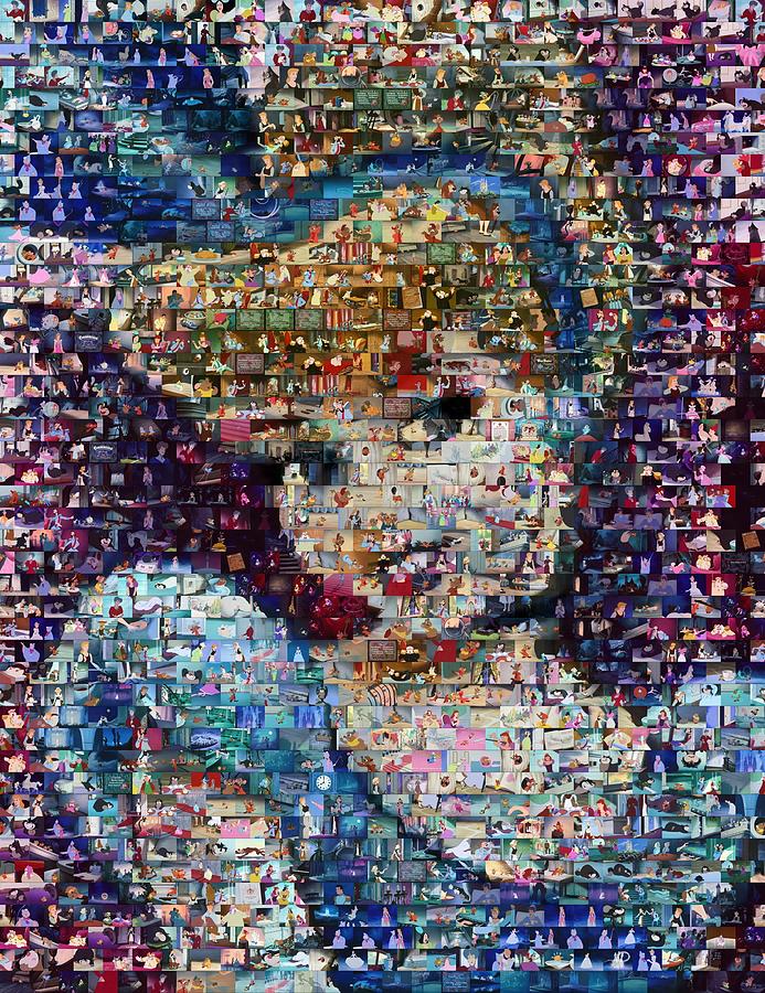 693x900 Cinderella Scene Mosaic Drawing - Mosaic Drawing