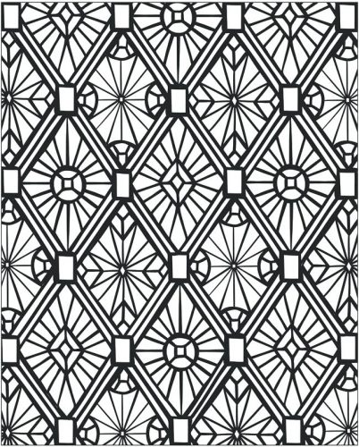 402x500 Coloring Pages Circle Pattern Coloring Pages Line Worksheet - Mosaic Drawing Patterns