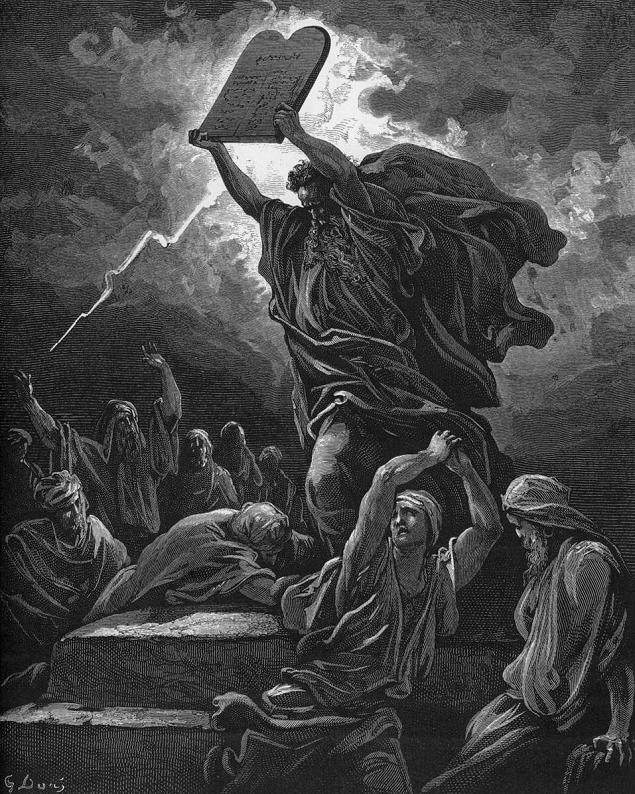 635x794 moses - Moses Drawing