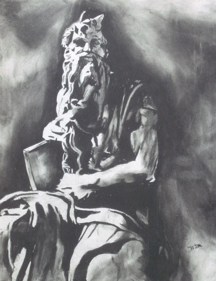 693x900 moses drawing - Moses Drawing