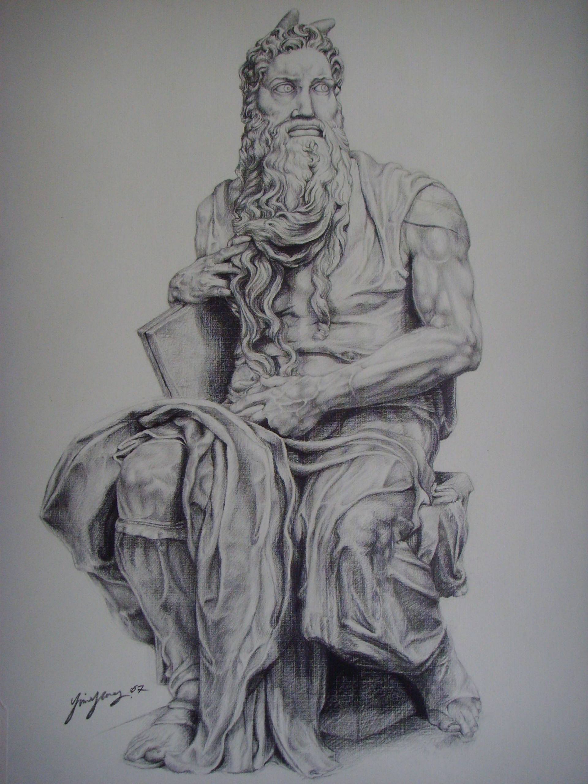1920x2560 moses drawing - Moses Drawing