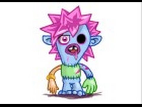 480x360 how to draw zommer from moshi monsters - Moshi Monsters Drawings