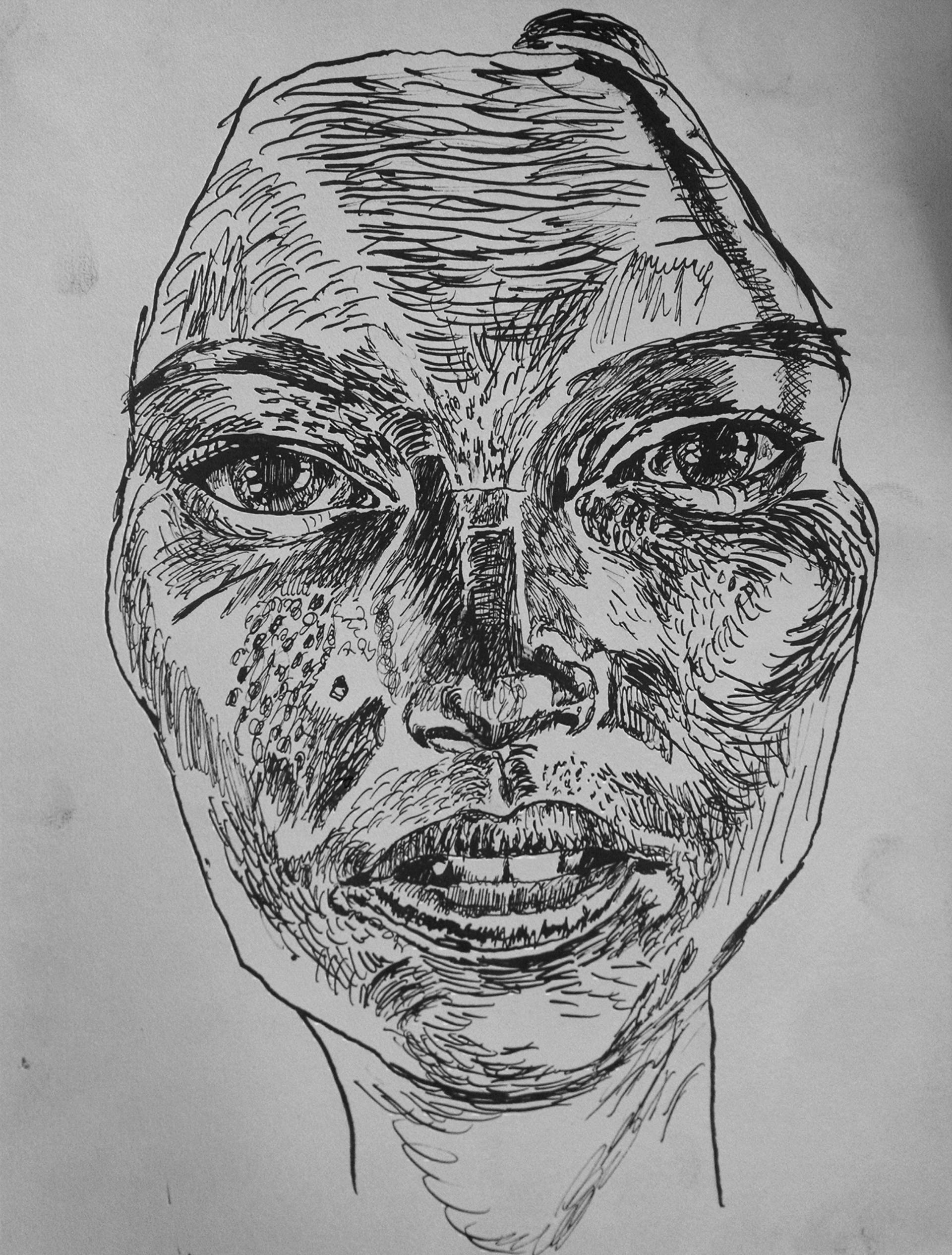 1920x2529 kate moss drawing - Moss Drawing