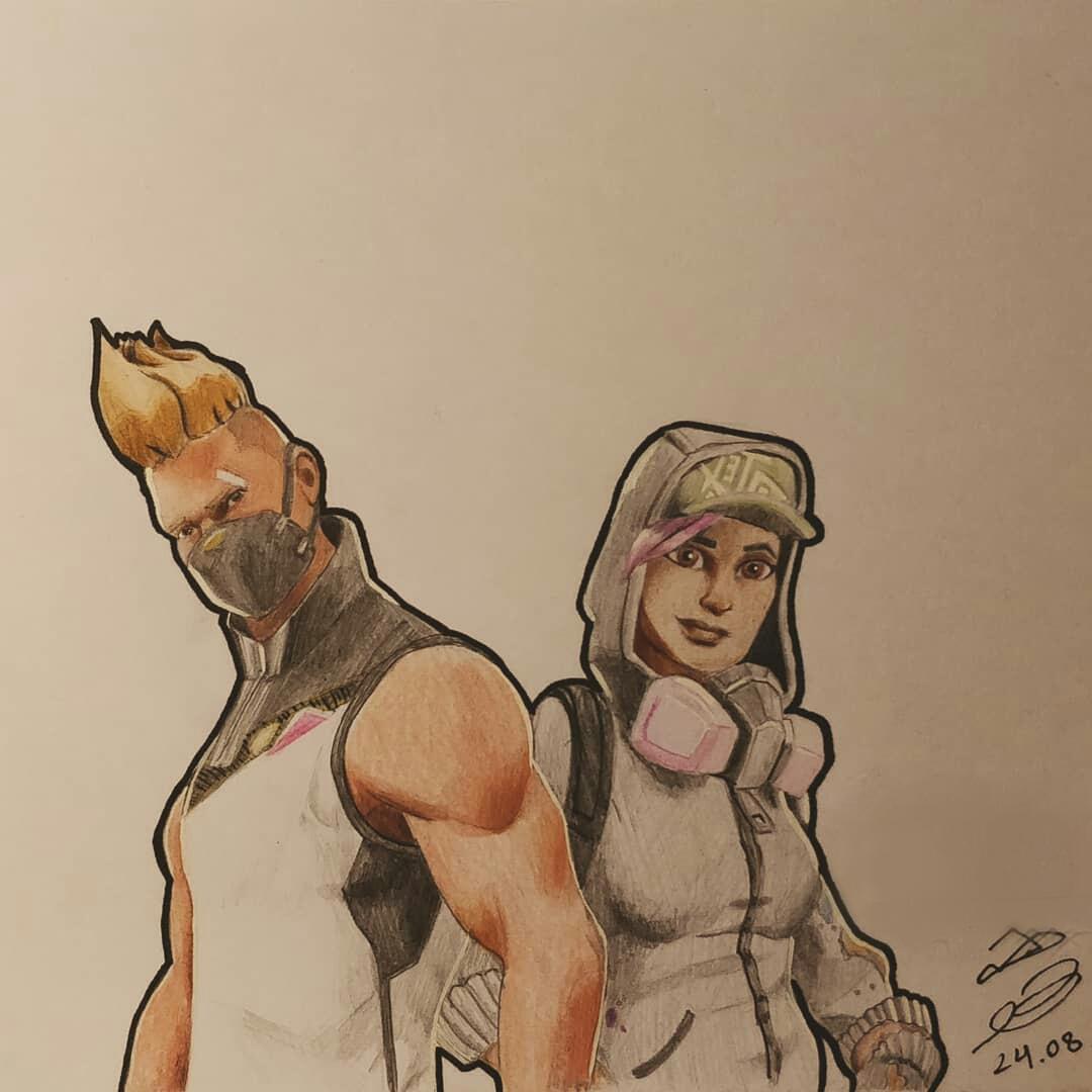 1080x1080 i draw my most favorite skins, let me know what you think - Most Drawing