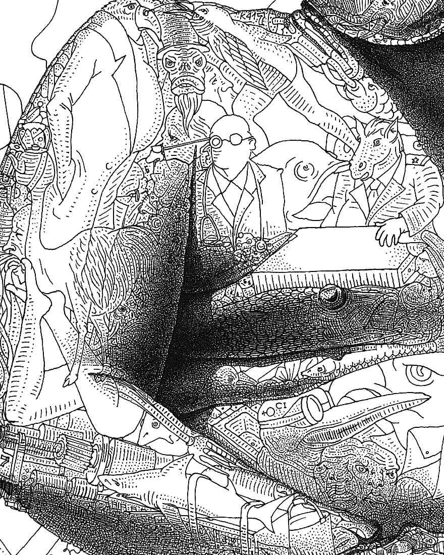 880x1100 Super Detailed Hand Drawing - Most Drawing