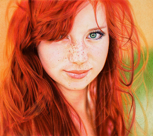605x537 Hyper Realistic Artworks That Are Hard To Believe Aren't - Most Realistic Drawing