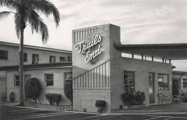 375x242 Trails End Motel Fl Drawing - Motel Drawing