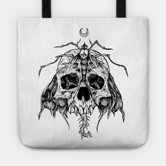 630x630 moth skull - Moth Drawing