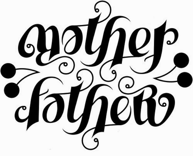 617x500 father drawing logo for free download - Mother And Father Drawing