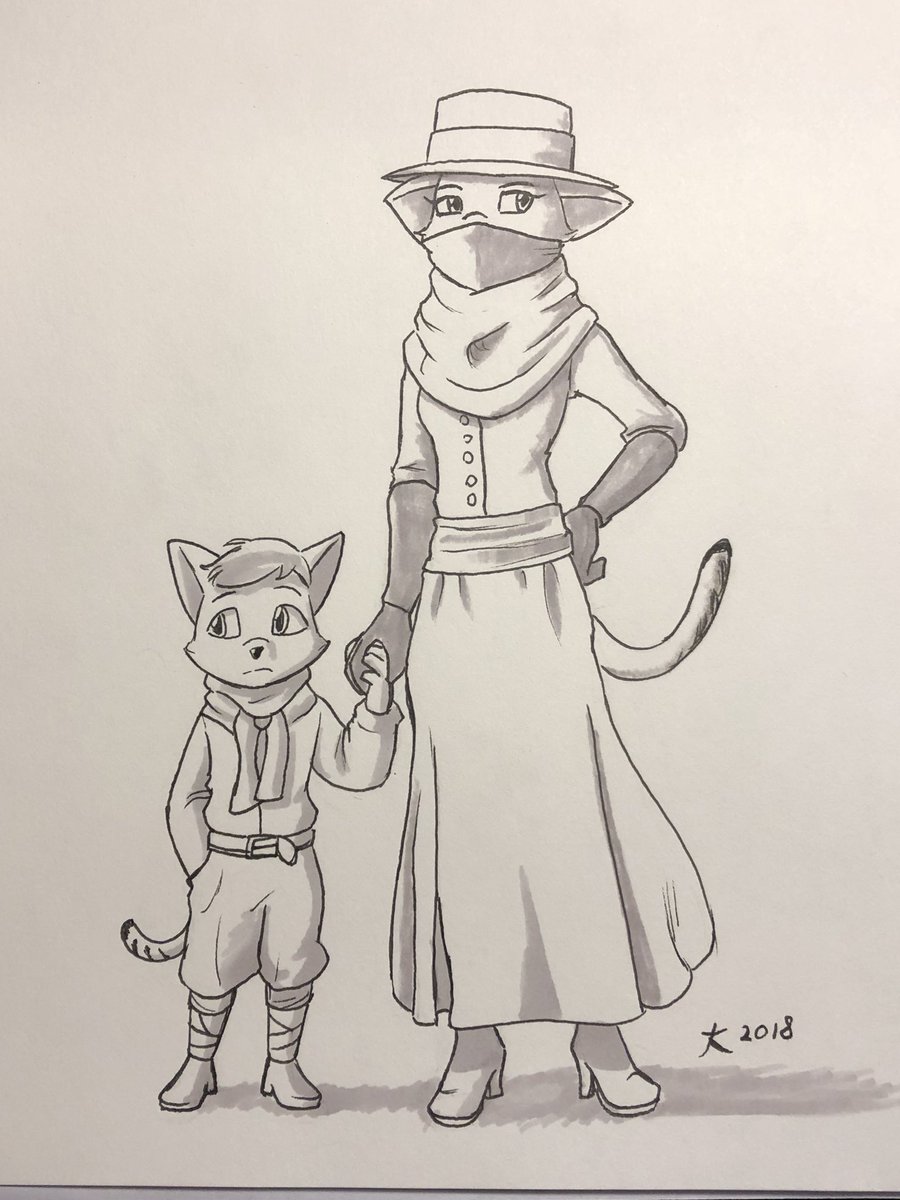 900x1200 dean tammachat on twitter day - Mother And Son Drawing