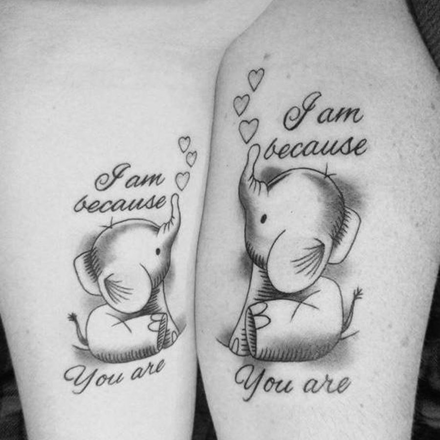 900x900 matching mother daughter tattoo ideas you'll both love - Mothe...