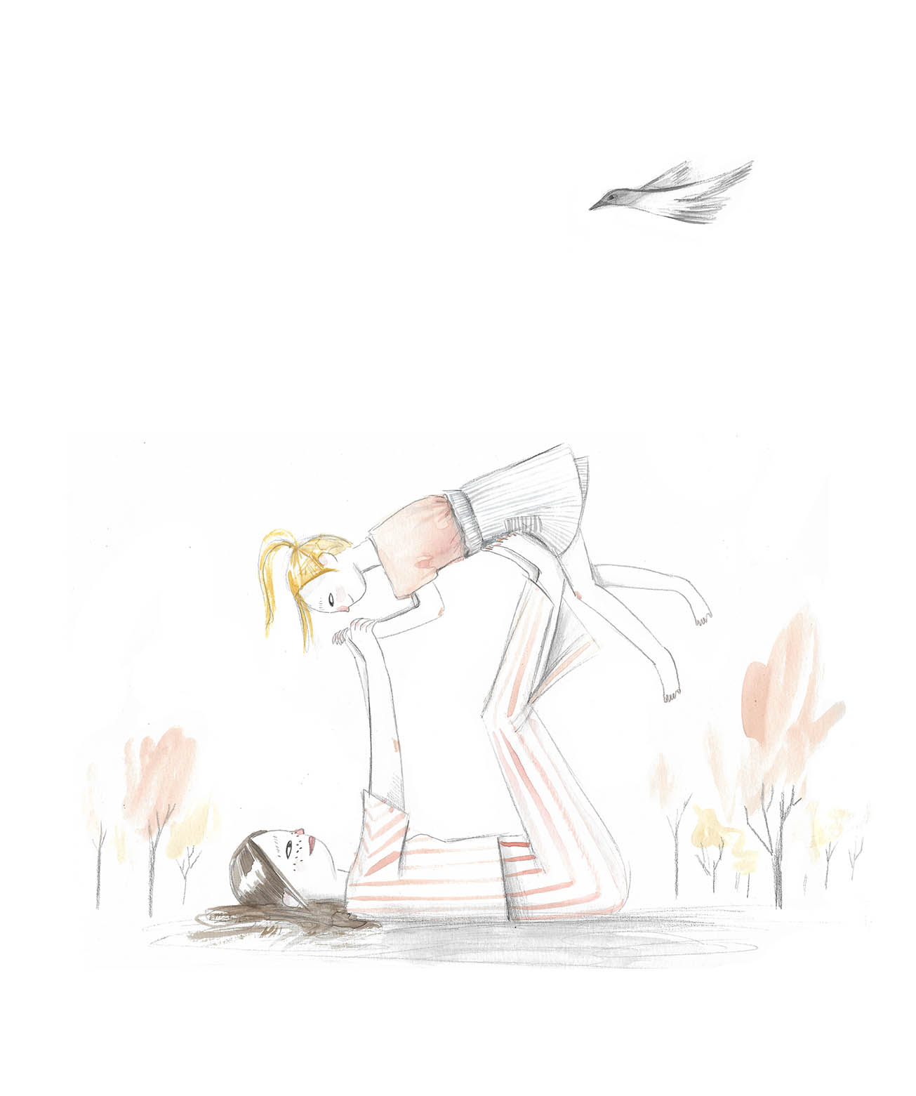 1305x1561 Mother Daughter Capsule Wardrobe Early Summer - Mother Daughter Drawings