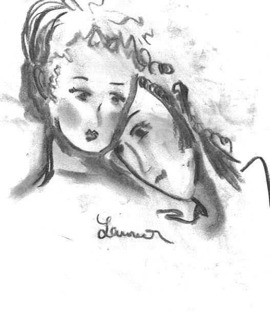 527x626 Mother Daughter Drawing - Mother Daughter Drawings