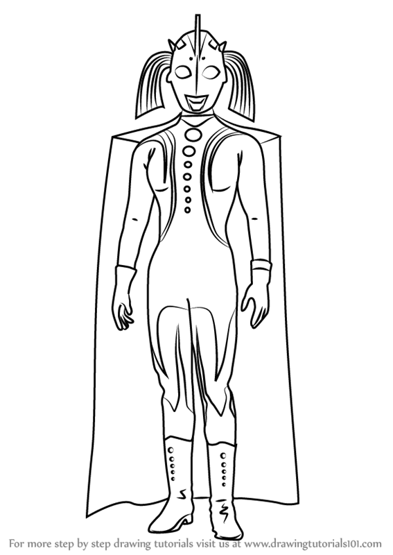 567x800 Learn How To Draw Mother Of Ultra - Mother Drawing