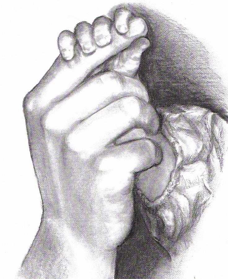 736x900 mothers love drawing - Mother Drawing