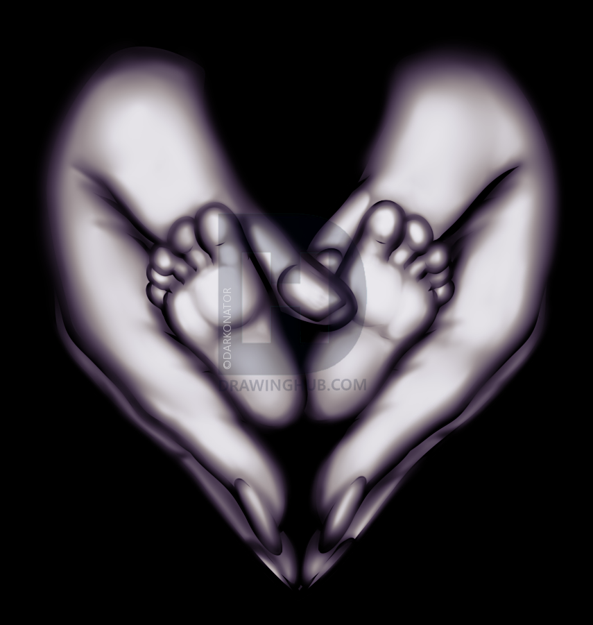 855x901 How To Draw Mother And Child, Step - Mother Drawing Images