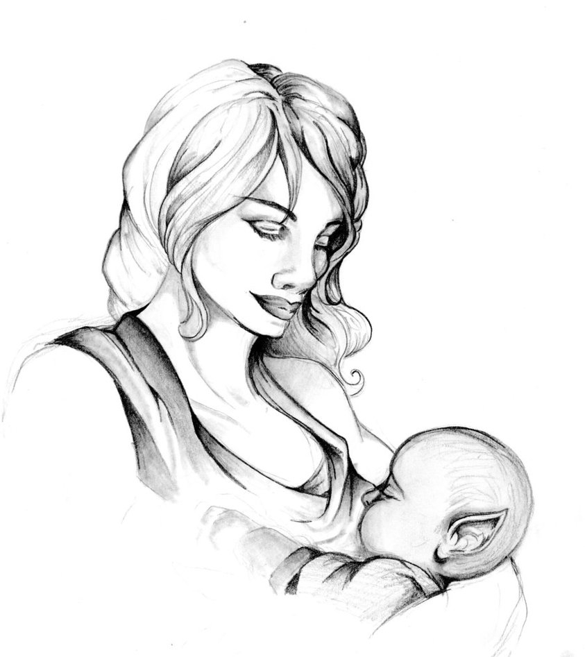 843x947 pencil sketch of mother and child mother holding baby drawing - Mother Holding Baby Drawing