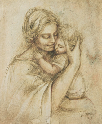 329x400 the royal baby thepreachersword - Mother Holding Baby Drawing