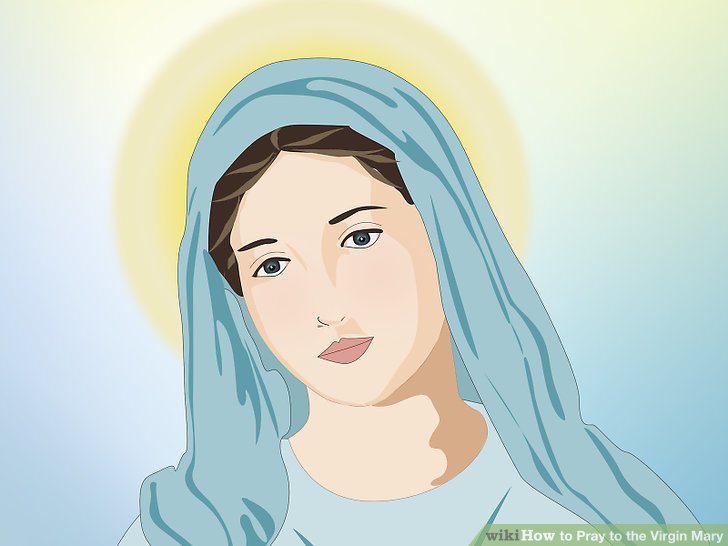 728x546 how to pray to the virgin mary steps - Mother Mary Drawing