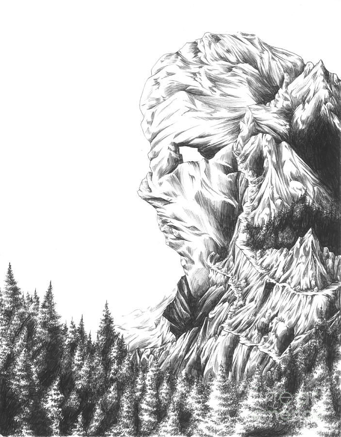 703x900 Mother Nature - Mother Nature Drawing