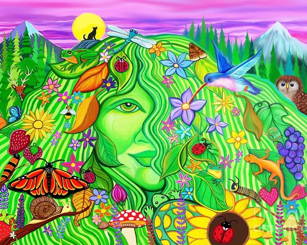 600x480 Return Of Mother Nature Poster - Mother Nature Drawing