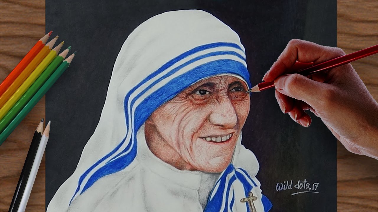 Mother Teresa Drawing at Explore collection of