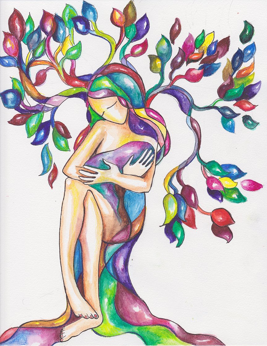 864x1118 Huge Collection Of 'mother Baby Drawing' Download More Than - Mother With Baby Drawing