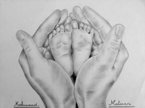467x350 Motherhood - Motherhood Drawing