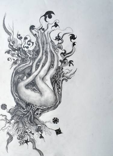 375x518 Motherhood Drawing - Motherhood Drawing