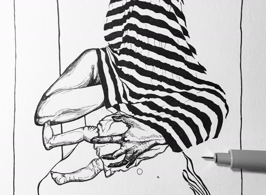 916x672 the motherhood illustrated project drawings - Motherhood Drawing