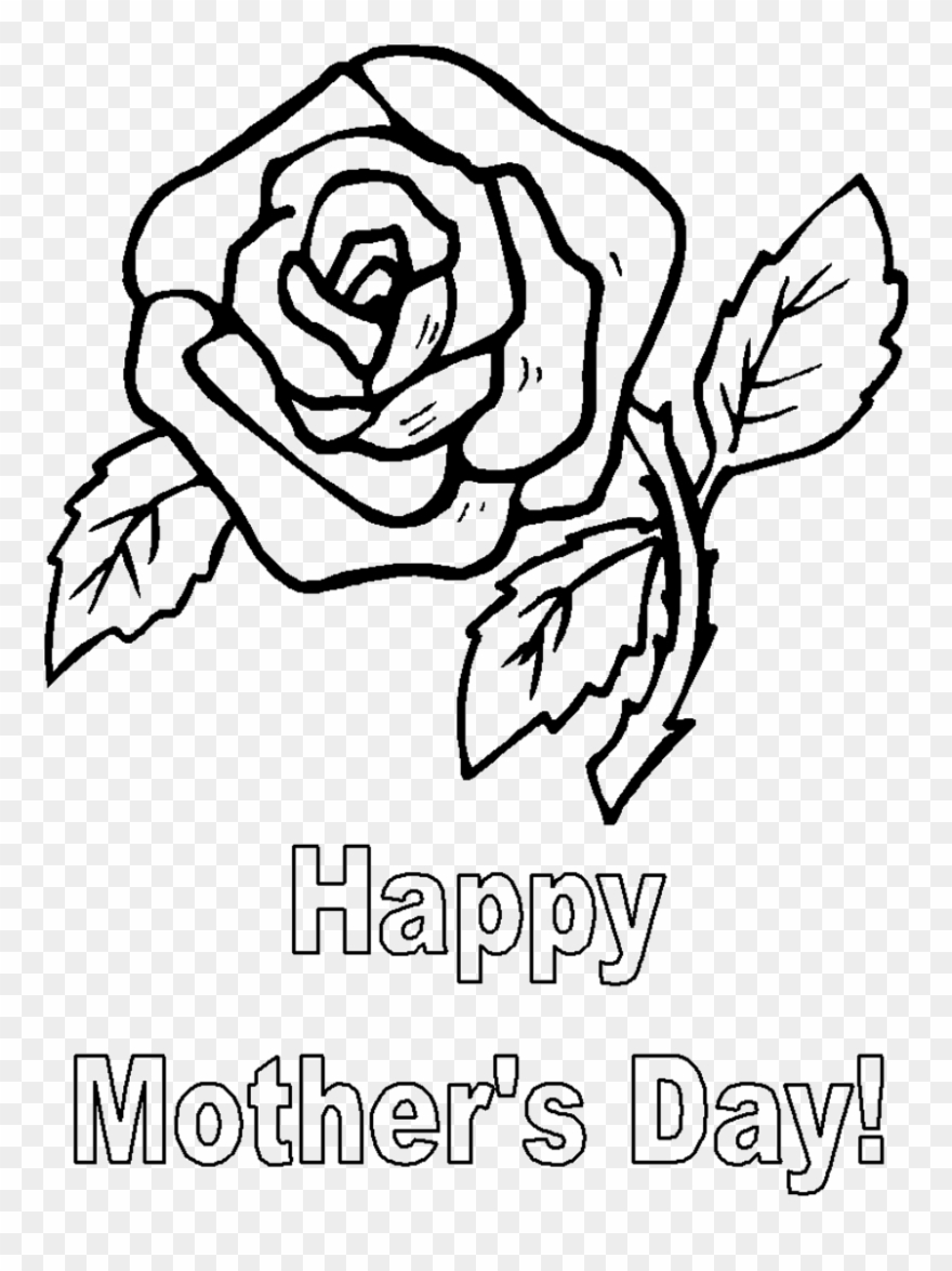880x1175 Graphic Library Stock Drawing Mother's Day - Mothers Day Drawing Pictures