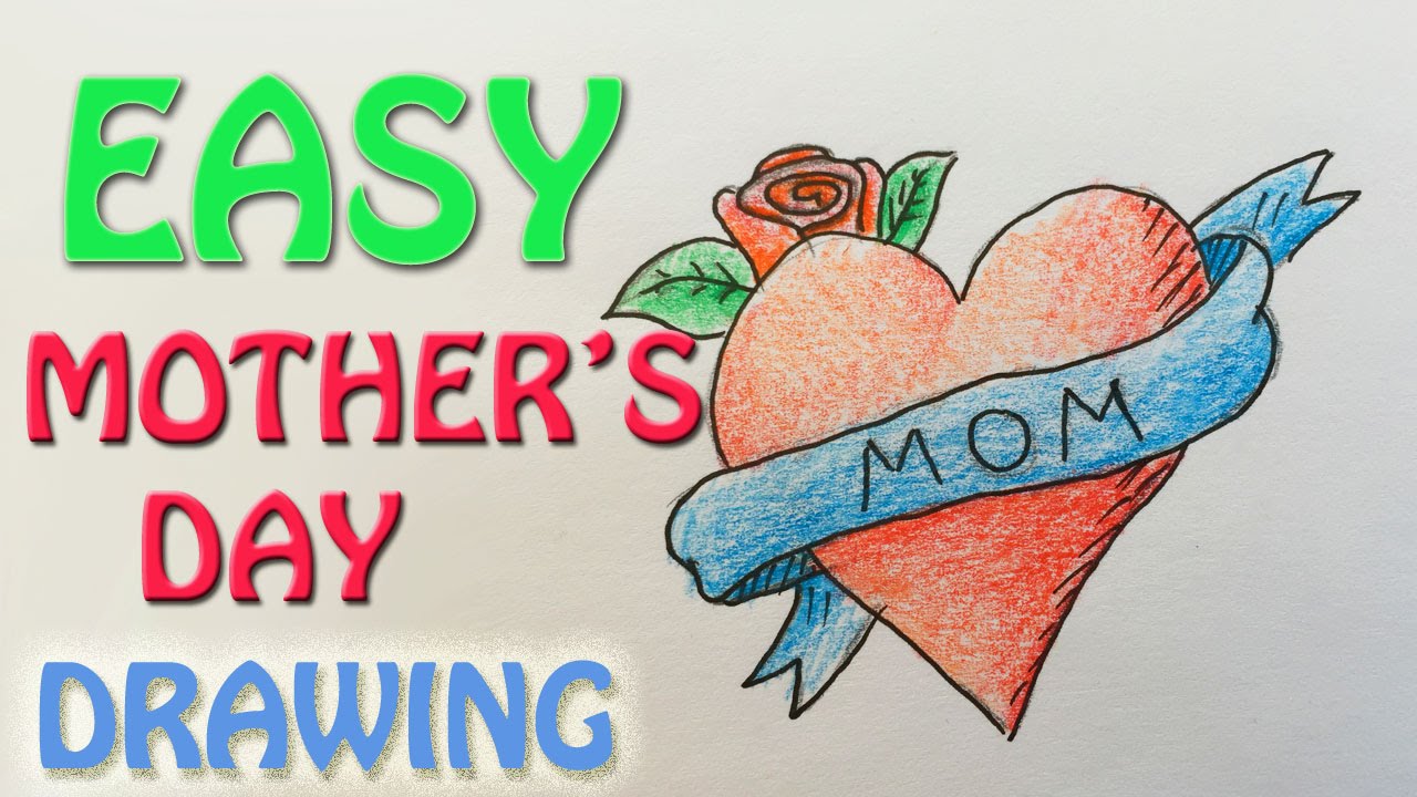 1280x720 mother's day gift idea - Mothers Day Drawing Pictures